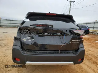 2025 Subaru Outback Touring XT with VIN 4S4BTGPDXS3140782, listed as a Copart auction lot 87709275 with 6,946 mi miles and Salvage Title. Bid and sale history available at carsss.com. Image 6.