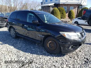 2015 Nissan Pathfinder SV with VIN 5N1AR2MMXFC609084, listed as a Copart auction lot 51919435 with 134,460 mi miles and Clean Title. Bid and sale history available at carsss.com. Image 4.