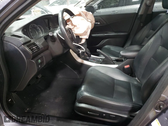 2015 Honda Accord EX-L z VIN 1HGCR2F89FA126518, wystawiony jako Copart lot #55673485 z przebiegiem 124 028 mil mil oraz Szkoda całkowita • Salvage title. Historia ofert i sprzedaży dostępna na DreamBid. Obrazek 7.