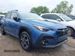 2024 Subaru Crosstrek Premium with VIN JF2GUADC6RH338290, listed as a IAAI auction lot 42341194 with 10,379 mi miles and . Bid and sale history available at DreamBid. Image 1.