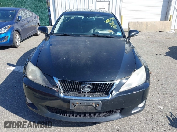 2009 Lexus IS with VIN JTHCK262795033670, listed as a IAAI auction lot 42001440 with 151,107 mi miles. Bid and sale history available at carsss.com. Image 12.