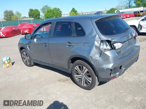 2020 Mitsubishi Outlander ES with VIN JA4AR3AU6LU023903, listed as a IAAI auction lot 42119844 with 80,387 mi miles and . Bid and sale history available at DreamBid. Image 3.