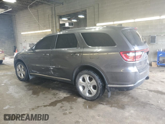 2014 Dodge Durango Limited with VIN 1C4RDJDG3EC360815, listed as a Copart auction lot 60413155 with 175,294 mi miles and Salvage title. Bid and sale history available at DreamBid. Image 2.