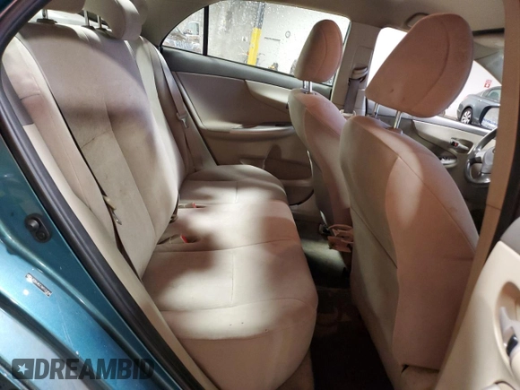 2010 Toyota Corolla with VIN JTDBU4EE7A9121808, listed as a Copart auction lot 57801605 with 114,778 mi miles and Salvage title. Bid and sale history available at DreamBid. Image 10.