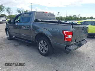 2019 Ford F-150 XL with VIN 1FTEW1CP6KFA29974, listed as a IAAI auction lot 42700306 with 114,333 mi miles and . Bid and sale history available at DreamBid. Image 3.