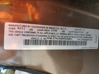 2011 Volkswagen Jetta SEL с VIN 3VWLX7AJ0BM359581, выставлен на аукционе Copart как лот 56222225 с пробегом 195 871 миль миль и Чистый • Clean title. История ставок и продаж доступна на DreamBid. Изображение 12.