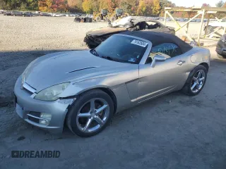 2007 Saturn Sky z VIN 1G8MB35B57Y124617, wystawiony jako Copart lot #76162604 z przebiegiem 140 003 mil mil oraz Szkody całkowita. Historia ofert i sprzedaży dostępna na DreamBid. Obrazek 1.
