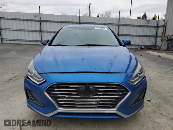 2018 Hyundai Sonata SEL with VIN 5NPE34AF2JH667549, listed as a Copart auction lot 47701715 with 83,592 mi miles and Salvage Title. Bid and sale history available at carsss.com. Image 5.
