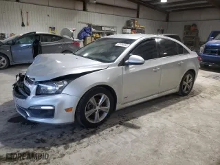 2015 Chevrolet Cruze LT with VIN 1G1PE5SB7F7125646, listed as a Copart auction lot 42486305 with 192,246 mi miles and Salvage Title. Bid and sale history available at carsss.com. Image 1.