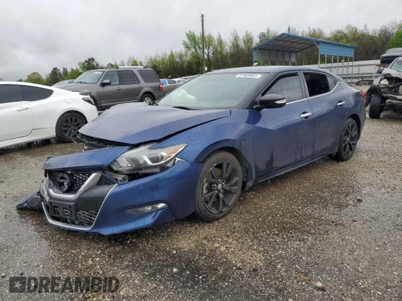 2018 Nissan Maxima SL with VIN 1N4AA6AP1JC393934, listed as a Copart auction lot 51809065 with 86,486 mi miles and Salvage title. Bid and sale history available at DreamBid. Image 1.
