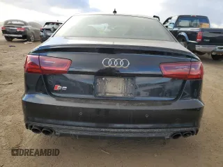 2018 Audi S6 Premium Plus with VIN WAUFFAFC4JN043791, listed as a Copart auction lot 80893114 with 91,245 mi miles and Salvage Title. Bid and sale history available at carsss.com. Image 6.