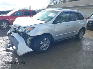 2007 Acura MDX with VIN 2HNYD28287H500383, listed as a IAAI auction lot 41443014 with 97,936 mi miles. Bid and sale history available at carsss.com. Image 18.