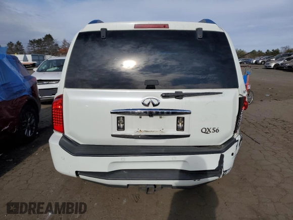 2009 Infiniti QX56 with VIN 5N3AA08C29N904077, listed as a Copart auction lot 88919145 with 0 mi miles and Salvage Title. Bid and sale history available at carsss.com. Image 6.