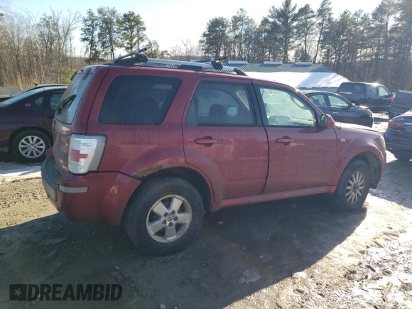 2009 Mercury Mariner Premier z VIN 4M2CU97G59KJ05976, wystawiony jako Copart lot #45646445 z przebiegiem 167 041 mil mil oraz Czysty tytuł • Clean title. Historia ofert i sprzedaży dostępna na DreamBid. Obrazek 3.