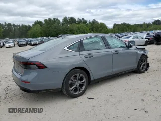 2024 Honda Accord EX-L with VIN 1HGCY2F64RA094518, listed as a Copart auction lot 57578005 with 9,297 mi miles and Salvage title. Bid and sale history available at DreamBid. Image 3.