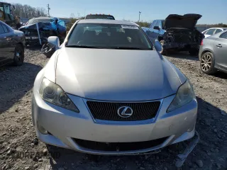 2007 Lexus IS with VIN JTHBK262372045115, listed as a Copart auction lot 46284455 with 166,463 mi miles and Clean Title. Bid and sale history available at carsss.com. Image 5.