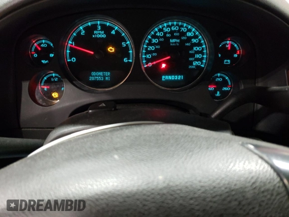 2007 Chevrolet Avalanche LTZ with VIN 3GNFK12307G272210, listed as a Copart auction lot 52215915 with 207,553 mi miles and Clean Title. Bid and sale history available at carsss.com. Image 9.