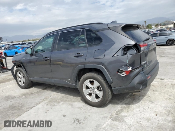 2019 Toyota RAV4 Hybrid LE with VIN 2T3MWRFV6KW004060, listed as a Copart auction lot 48172695 with 101,899 mi miles and Salvage title. Bid and sale history available at DreamBid. Image 2.