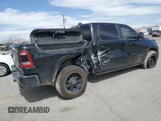2020 Ram 1500 Limited with VIN 1C6SRFHT7LN382736, listed as a Copart auction lot 47608955 with 100,041 mi miles and Salvage Title. Bid and sale history available at carsss.com. Image 3.
