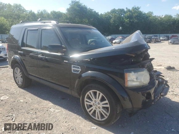 2011 Land Rover LR4 Lux with VIN SALAK2D49BA580135, listed as a Copart auction lot 57678185 with Not provided miles and Salvage title. Bid and sale history available at DreamBid. Image 4.