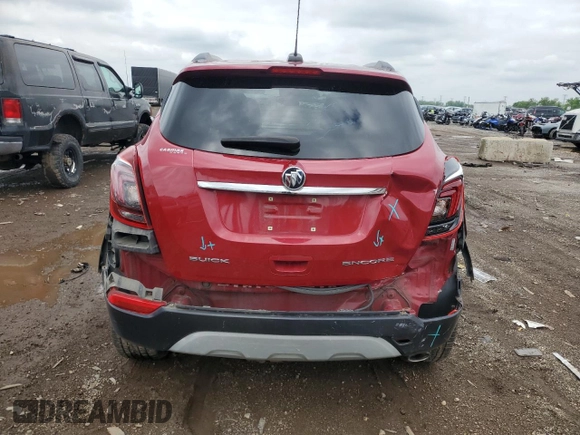 2017 Buick Encore Preferred with VIN KL4CJASB0HB006731, listed as a Copart auction lot 58355885 with 82,210 mi miles and Salvage title. Bid and sale history available at DreamBid. Image 6.
