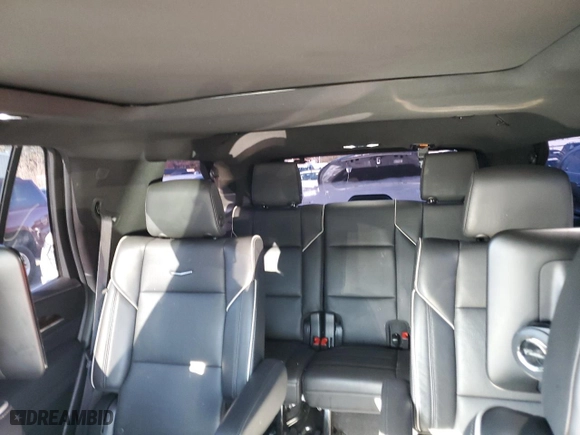 2021 Cadillac Escalade Premium Luxury with VIN 1GYS4BKL8MR396383, listed as a Copart auction lot 83378474 with 58,569 mi miles and Salvage Title. Bid and sale history available at carsss.com. Image 10.