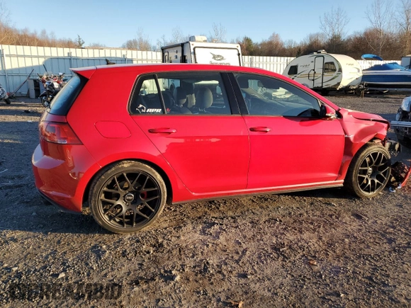 2016 Volkswagen Golf GTI SE with VIN 3VW4T7AU4GM067501, listed as a Copart auction lot 82313894 with 135,879 mi miles and Salvage Title. Bid and sale history available at carsss.com. Image 3.