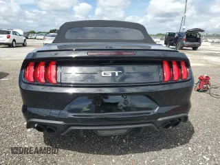 2023 Ford Mustang GT Premium with VIN 1FATP8FF2P5113423, listed as a Copart auction lot 47677974 with 6,347 mi miles and Salvage title. Bid and sale history available at DreamBid. Image 6.