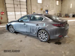 2019 Mazda 3 w/Select with VIN JM1BPACL6K1110550, listed as a Copart auction lot 46606075 with 51,093 mi miles and Salvage Title. Bid and sale history available at carsss.com. Image 2.