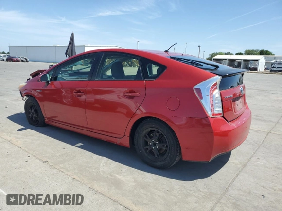 2012 Toyota Prius One with VIN JTDKN3DU0C1525597, listed as a Copart auction lot 54393245 with 234,066 mi miles and Clean Title. Bid and sale history available at carsss.com. Image 2.