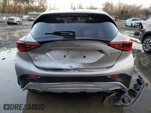 2018 Infiniti QX30 Premium with VIN SJKCH5CR6JA002034, listed as a Copart auction lot 77283663 with 48,705 mi miles. Bid and sale history available at carsss.com. Image 6.