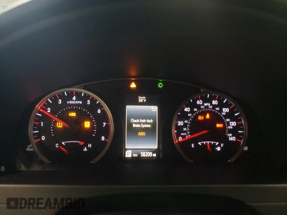 2017 Toyota Camry XLE with VIN 4T1BF1FKXHU428583, listed as a Copart auction lot 48420225 with 58,209 mi miles and Salvage Title. Bid and sale history available at carsss.com. Image 9.