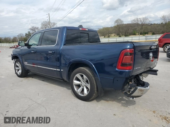 2020 Ram 1500 Limited with VIN 1C6SRFHT0LN314794, listed as a Copart auction lot 51520715 with 61,397 mi miles and Salvage title. Bid and sale history available at DreamBid. Image 2.