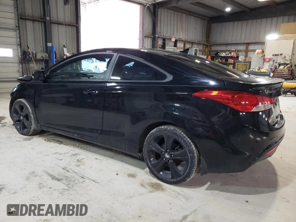 2013 Hyundai Elantra Coupe SE with VIN KMHDH6AE4DU017465, listed as a Copart auction lot 47113665 with 69,487 mi miles and Salvage Title. Bid and sale history available at carsss.com. Image 2.