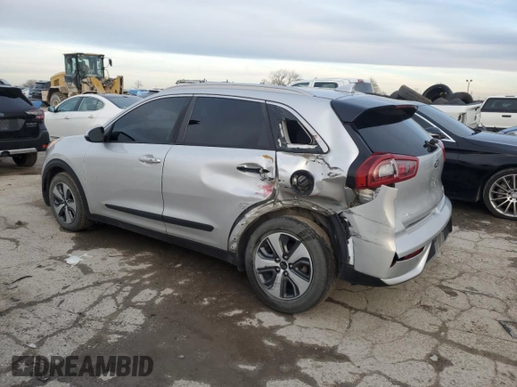 2017 Kia Niro FE with VIN KNDCB3LC0H5082972, listed as a Copart auction lot 86800214 with 176,938 mi miles and Salvage Title. Bid and sale history available at carsss.com. Image 2.