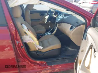 2012 Hyundai Elantra Limited with VIN KMHDH4AE4CU217166, listed as a IAAI auction lot 41754761 with 109,415 mi miles. Bid and sale history available at carsss.com. Image 5.