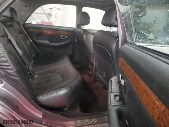 2005 Hyundai XG350 with VIN KMHFU45E05A420459, listed as a Copart auction lot 85976864 with 93,068 mi miles and Salvage Title. Bid and sale history available at carsss.com. Image 10.