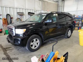 2011 Toyota Sequoia SR5 with VIN 5TDBW5G17BS040661, listed as a Copart auction lot 80119684 with 205,842 mi miles and Clean Title. Bid and sale history available at carsss.com. Image 1.