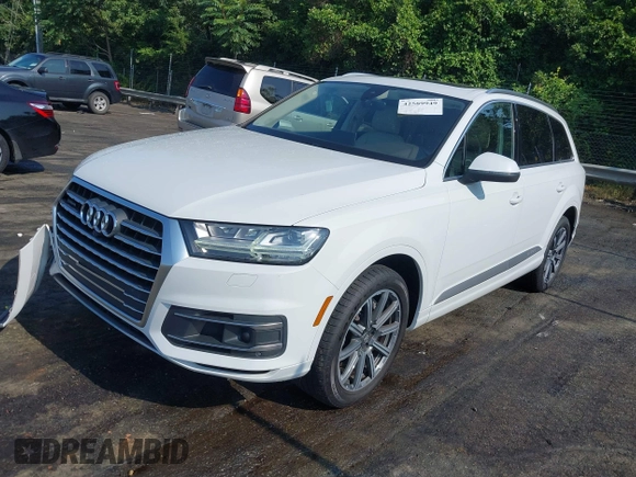 2017 Audi Q7 Premium Plus z VIN WA1LAAF74HD023137, wystawiony jako IAAI lot #42589949 z przebiegiem 75 860 mil mil oraz . Historia ofert i sprzedaży dostępna na DreamBid. Obrazek 18.