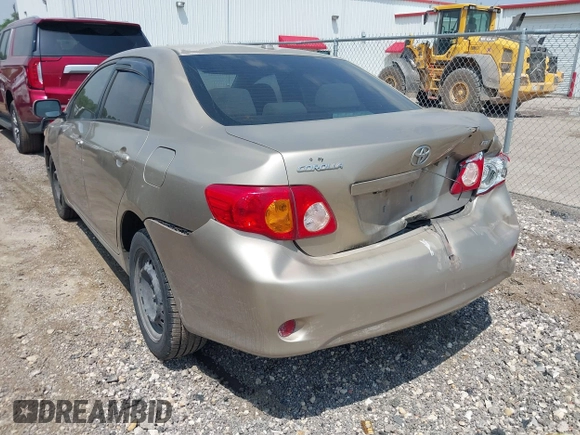 2009 Toyota Corolla with VIN 1NXBU40E69Z002692, listed as a IAAI auction lot 41942713 with 127,609 mi miles. Bid and sale history available at carsss.com. Image 3.
