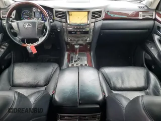 2011 Lexus LX 570 with VIN JTJHY7AX3B4071640, listed as a Copart auction lot 45278535 with 203,208 mi miles and Clean Title. Bid and sale history available at DreamBid. Image 8.