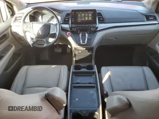 2022 Honda Odyssey EX-L with VIN 5FNRL6H70NB062087, listed as a Copart auction lot 46378875 with 69,965 mi miles and Salvage Title. Bid and sale history available at DreamBid. Image 8.