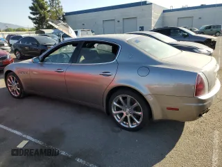 2006 Maserati Quattroporte z VIN ZAMCE39A960026645, wystawiony jako Copart lot #74550174 z przebiegiem 50 591 mil mil oraz Tytuł czysty. Historia ofert i sprzedaży dostępna na DreamBid. Obrazek 2.
