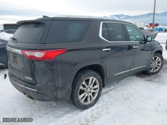 2018 Chevrolet Traverse High Country with VIN 1GNEVKKW8JJ176544, listed as a IAAI auction lot 41254016 with 1 mi miles. Bid and sale history available at carsss.com. Image 4.