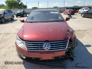 2014 Volkswagen CC Executive with VIN WVWGU7ANXEE526457, listed as a Copart auction lot 55958045 with 118,210 mi miles and Salvage title. Bid and sale history available at DreamBid. Image 5.