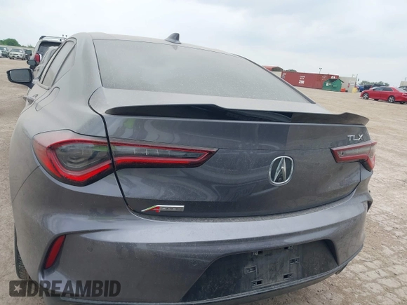 2021 Acura TLX w/A-Spec Package with VIN 19UUB5F53MA001253, listed as a IAAI auction lot 42176656 with 21,698 mi miles. Bid and sale history available at carsss.com. Image 17.
