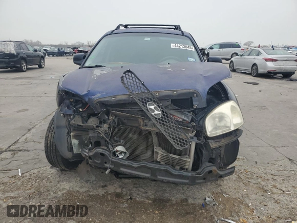 2004 Hyundai Santa Fe GLS with VIN KM8SC13D84U783292, listed as a Copart auction lot 44213045 with 0 mi miles and Salvage Title. Bid and sale history available at carsss.com. Image 5.