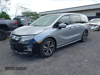 2019 Honda Odyssey Elite with VIN 5FNRL6H93KB077180, listed as a IAAI auction lot 41936408 with 75,168 mi miles and . Bid and sale history available at DreamBid. Image 20.