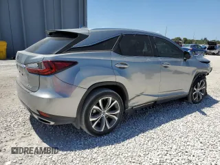 2022 Lexus RX with VIN 2T2HZMAA5NC220394, listed as a Copart auction lot 53384105 with 16,696 mi miles and Salvage Title. Bid and sale history available at carsss.com. Image 3.