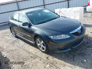 2004 Mazda Mazda6 s with VIN 1YVFP80D845N25950, listed as a IAAI auction lot 41735140 with 168,672 mi miles. Bid and sale history available at carsss.com. Image 1.